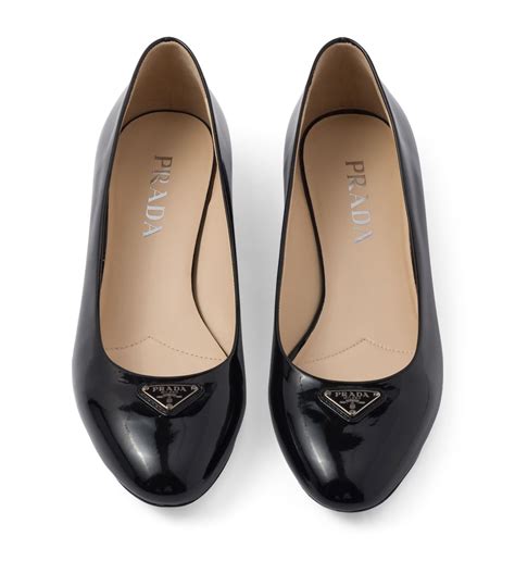 prada mesh ballet flats|prada chunky heel pumps.